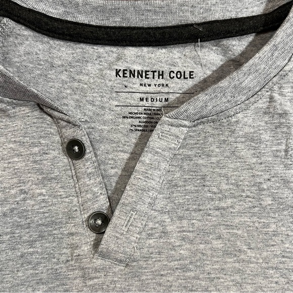 Men’s Henley-styled Kenneth Cole Short-sleeve - Picture 3 of 5